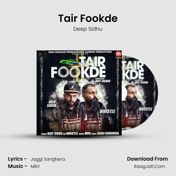 Tair Fookde MP3 Song by Deep Sidhu Cover