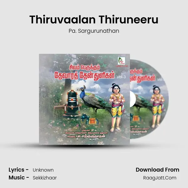 Thiruvaalan Thiruneeru MP3 Song by Pa. Sargurunathan Cover