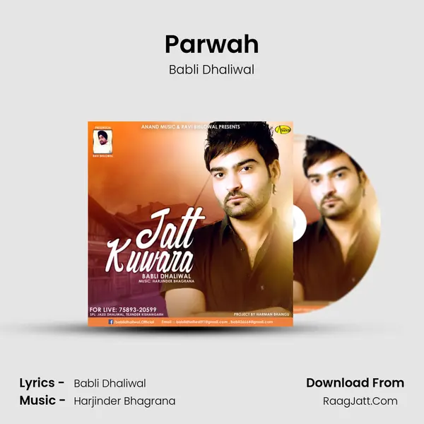 Parwah MP3 Song by Babli Dhaliwal Cover