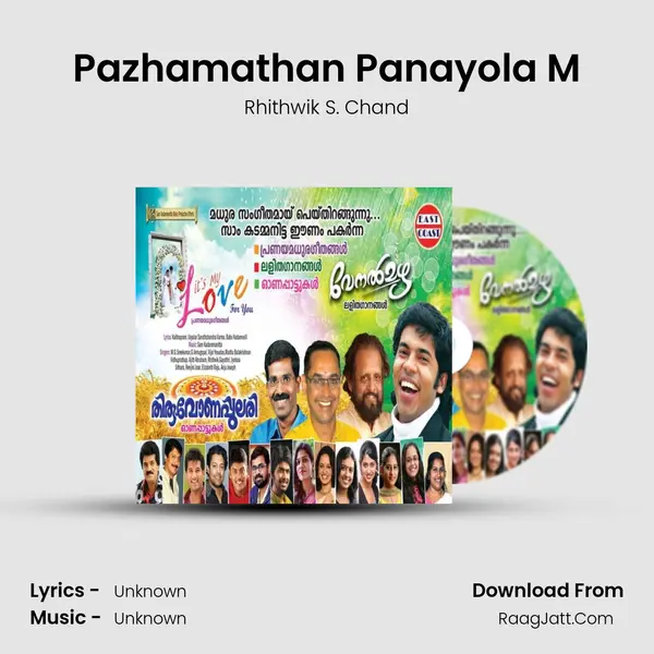 Pazhamathan Panayola M MP3 Song by Rhithwik S. Chand Cover