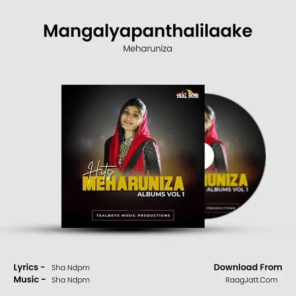 Mangalyapanthalilaake MP3 Song by Meharuniza Cover
