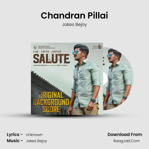Chandran Pillai MP3 Song by Jakes Bejoy Cover