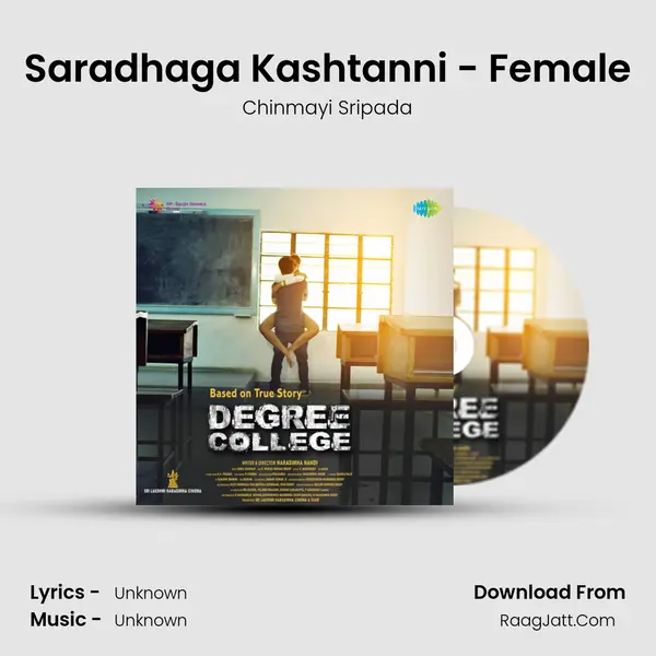 Saradhaga Kashtanni - Female MP3 Song by Chinmayi Sripada Cover