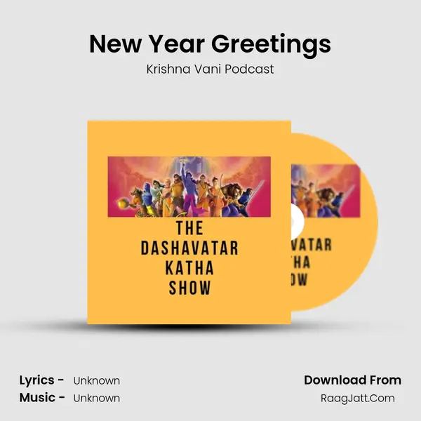 New Year Greetings MP3 Song by Krishna Vani Podcast Cover