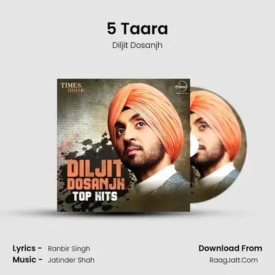 5 Taara MP3 Song by Diljit Dosanjh Cover