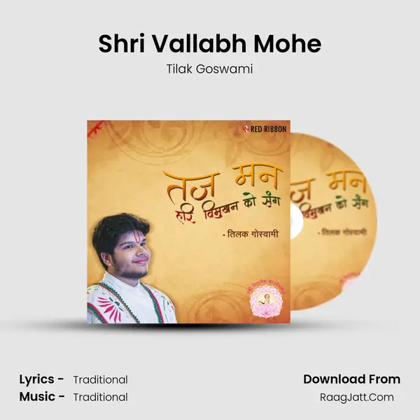 Shri Vallabh Mohe MP3 Song by Tilak Goswami Cover