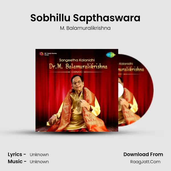 Sobhillu Sapthaswara MP3 Song by M. Balamuralikrishna Cover