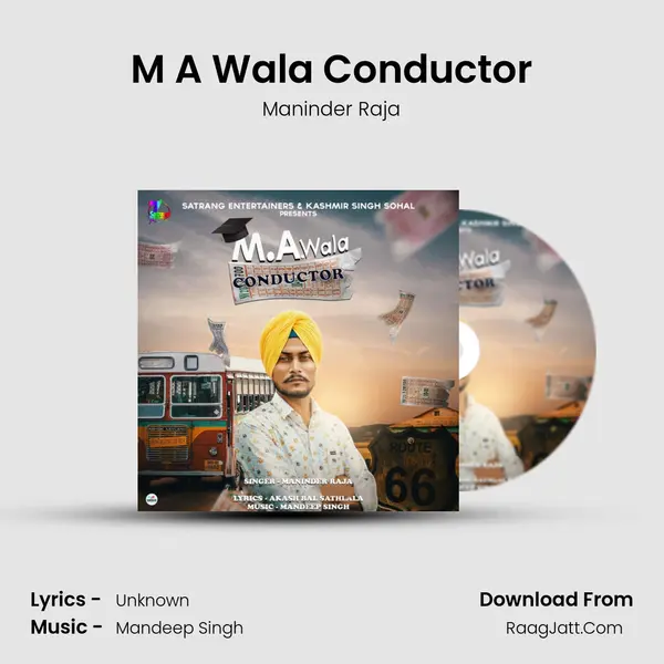 M A Wala Conductor MP3 Song by Maninder Raja Cover