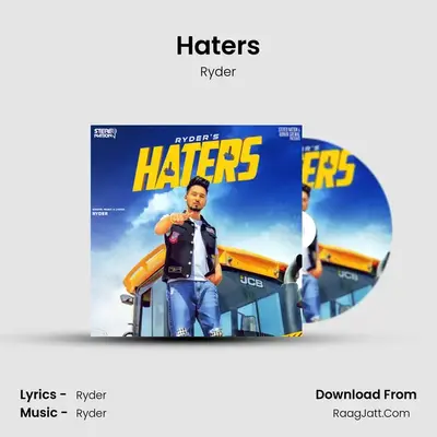 Haters MP3 Song by Ryder Cover