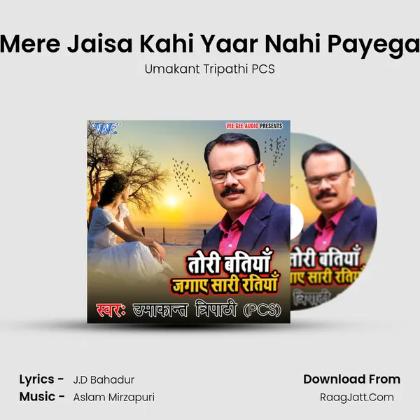 Mere Jaisa Kahi Yaar Nahi Payega MP3 Song by Umakant Tripathi PCS Cover