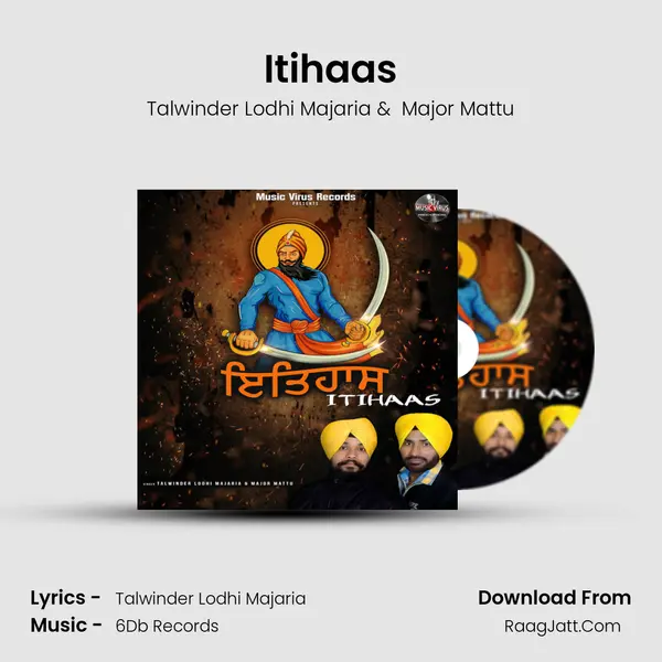 Itihaas MP3 Song by Talwinder Lodhi Majaria Cover