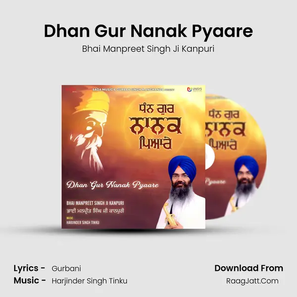 Dhan Gur Nanak Pyaare MP3 Song by Bhai Manpreet Singh Ji Kanpuri Cover