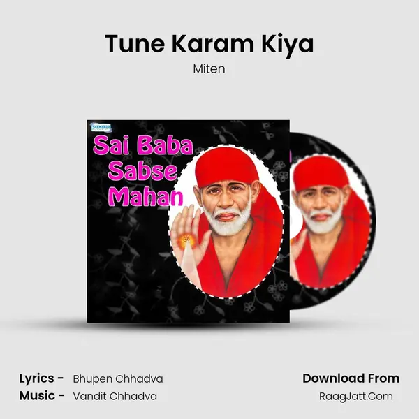 Tune Karam Kiya MP3 Song by Miten Cover