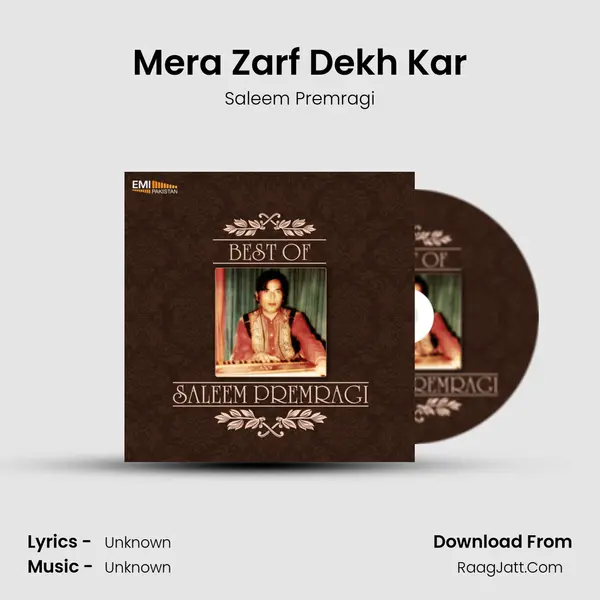 Mera Zarf Dekh Kar MP3 Song by Saleem Premragi Cover