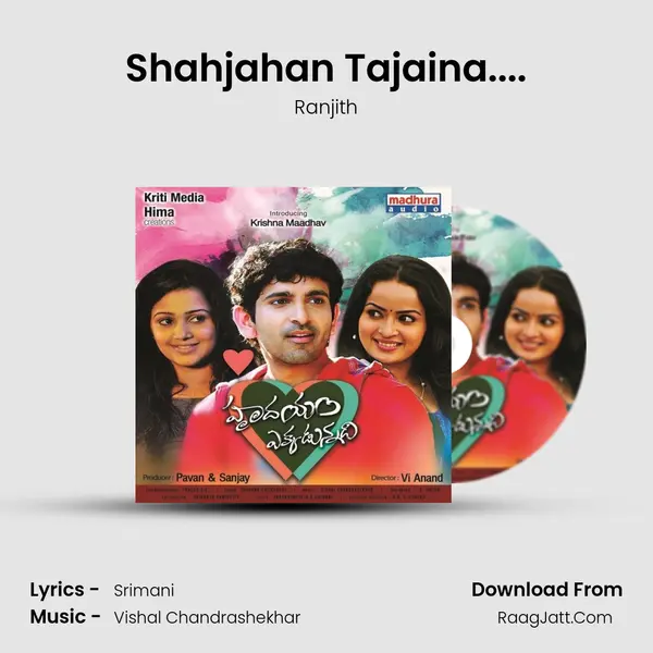 Shahjahan Tajaina.... MP3 Song by Ranjith Cover