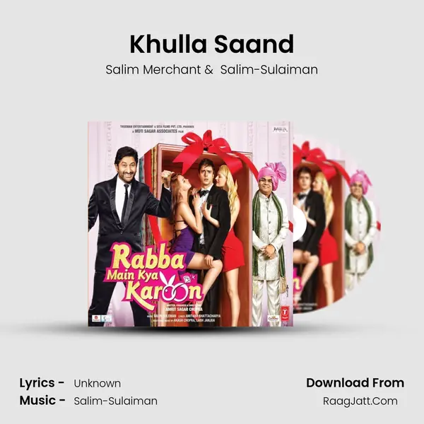 Khulla Saand MP3 Song by Salim Merchant Cover