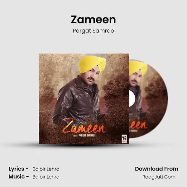 Zameen MP3 Song by Pargat Samrao Cover