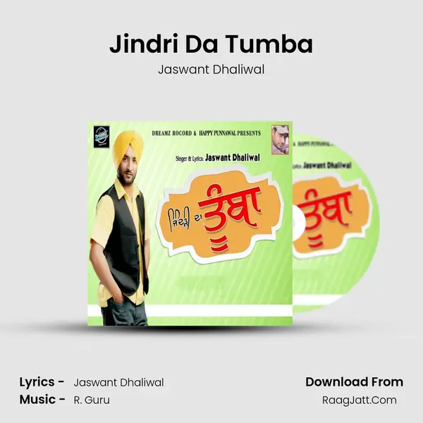 Jindri Da Tumba MP3 Song by Jaswant Dhaliwal Cover