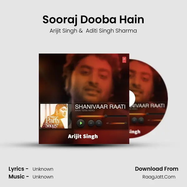 Sooraj Dooba Hain MP3 Song by Arijit Singh Cover