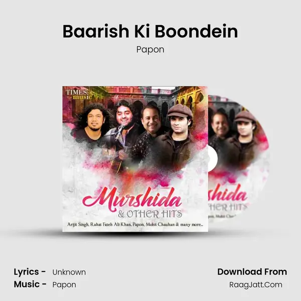 Baarish Ki Boondein MP3 Song by Papon Cover