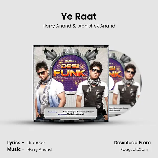 Ye Raat MP3 Song by Harry Anand Cover