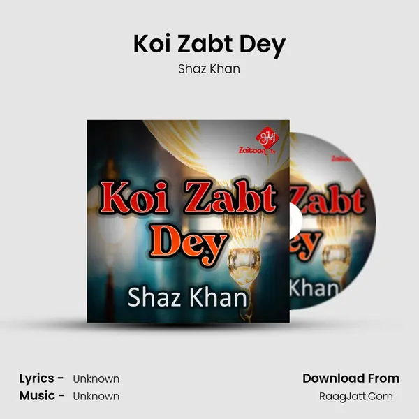 Koi Zabt Dey MP3 Song by Shaz Khan Cover