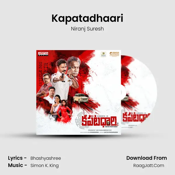 Kapatadhaari MP3 Song by Niranj Suresh Cover