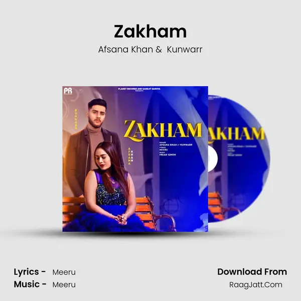 Zakham MP3 Song by Afsana Khan Cover