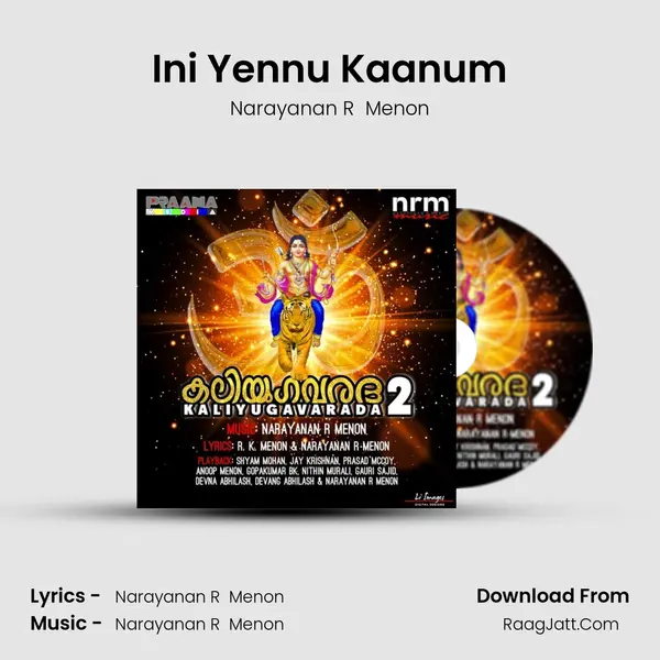 Ini Yennu Kaanum MP3 Song by Narayanan R  Menon Cover