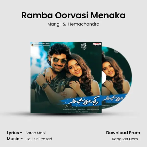 Ramba Oorvasi Menaka MP3 Song by Mangli Cover