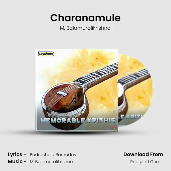 Charanamule MP3 Song by M. Balamuralikrishna Cover
