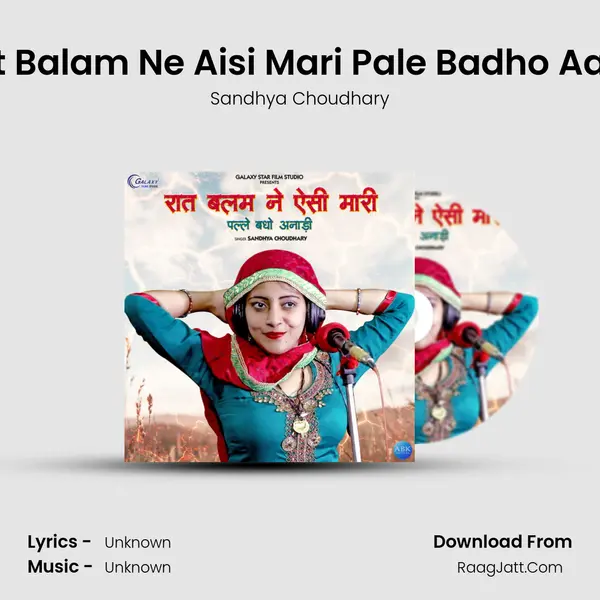 Raat Balam Ne Aisi Mari Pale Badho Aanari - Single - Sandhya Choudhary