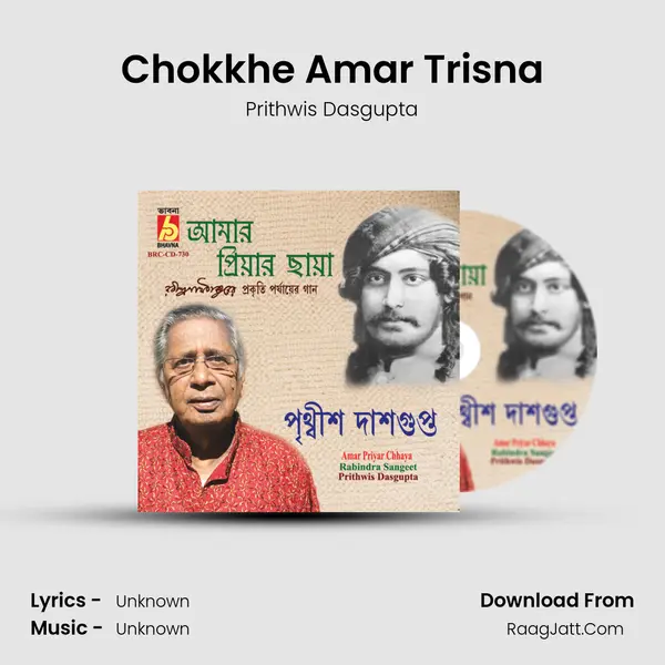 Chokkhe Amar Trisna MP3 Song by Prithwis Dasgupta Cover