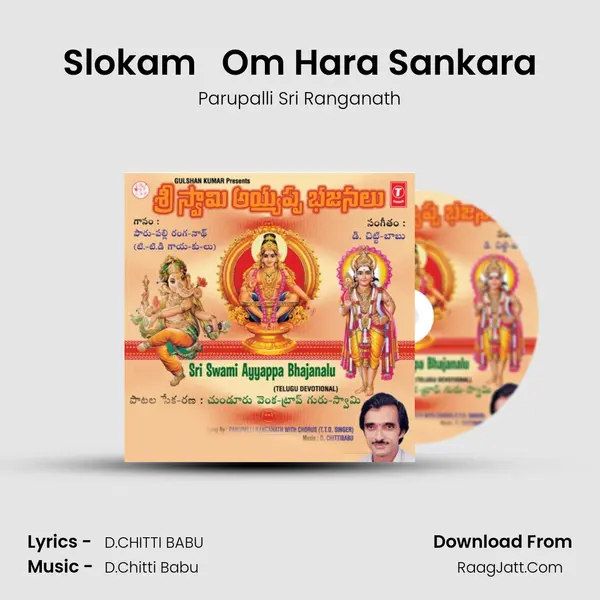 Slokam   Om Hara Sankara MP3 Song by Parupalli Sri Ranganath Cover