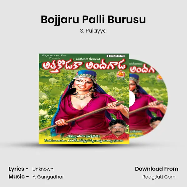 Bojjaru Palli Burusu MP3 Song by S. Pulayya Cover