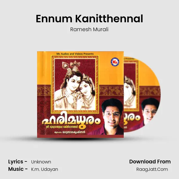 Ennum Kanitthennal MP3 Song by Ramesh Murali Cover