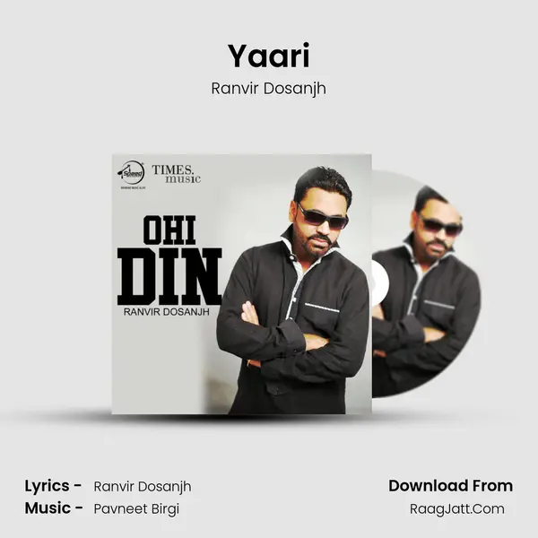 Yaari MP3 Song by Ranvir Dosanjh Cover
