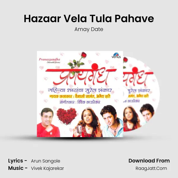 Hazaar Vela Tula Pahave MP3 Song by Amay Date Cover