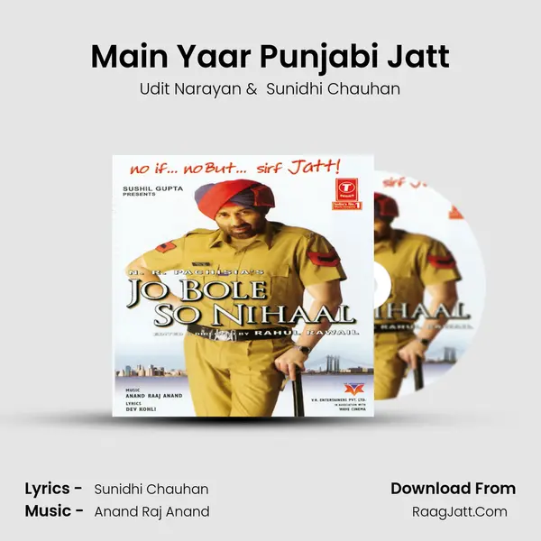 Main Yaar Punjabi Jatt MP3 Song by Udit Narayan Cover