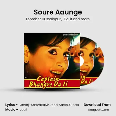 Soure Aaunge MP3 Song by Lehmber Hussainpuri Cover