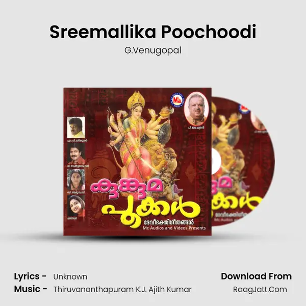 Sreemallika Poochoodi MP3 Song by G.Venugopal Cover