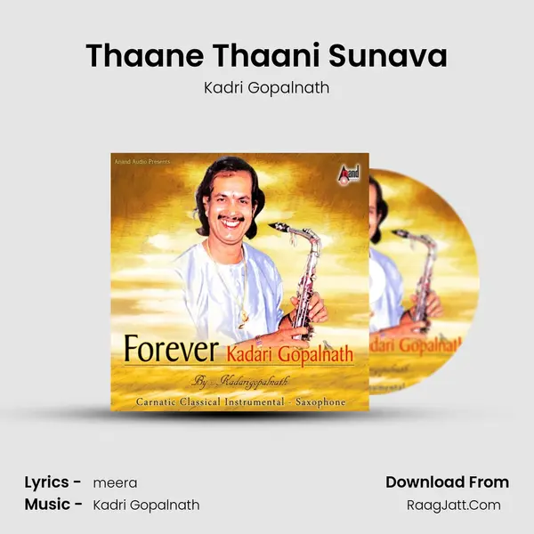 Thaane Thaani Sunava MP3 Song by Kadri Gopalnath Cover
