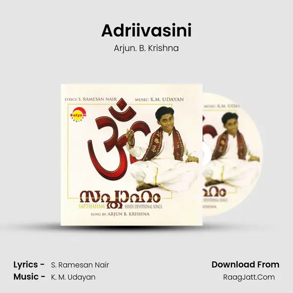 Adriivasini MP3 Song by Arjun. B. Krishna Cover