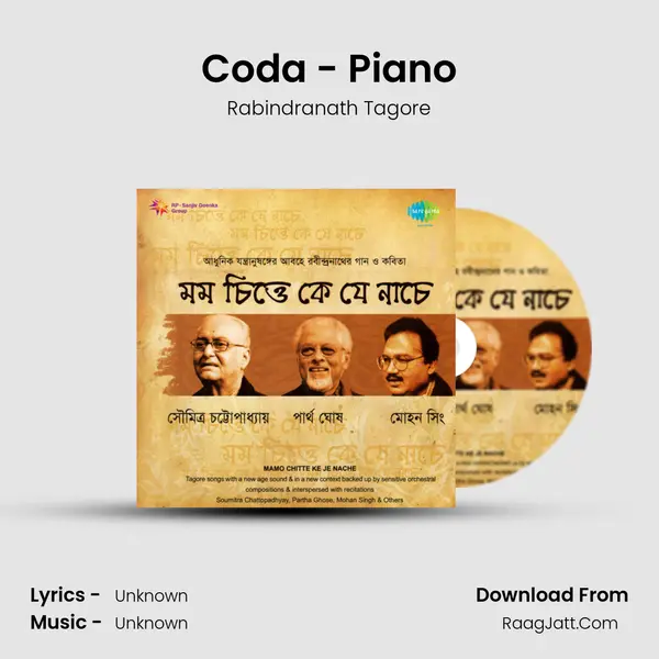 Coda - Piano MP3 Song by Rabindranath Tagore Cover