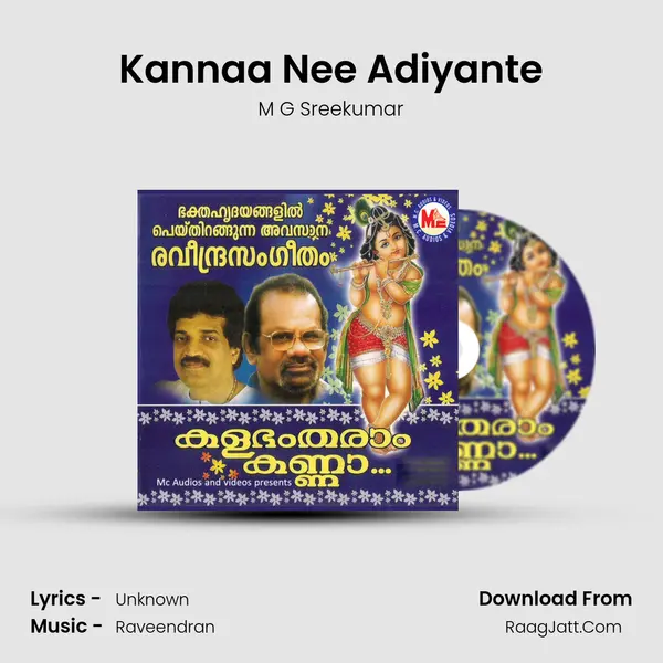 Kannaa Nee Adiyante MP3 Song by M G Sreekumar Cover