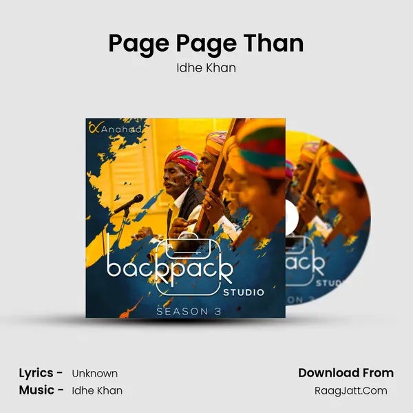 Page Page Than MP3 Song by Idhe Khan Cover