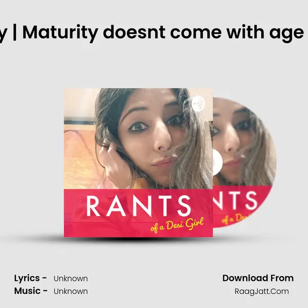 What is Real Maturity | Maturity doesn't come with age | Are you a matured  MP3 Song by  Cover