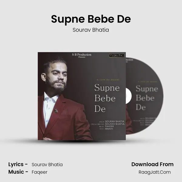 Supne Bebe De MP3 Song by Sourav Bhatia Cover