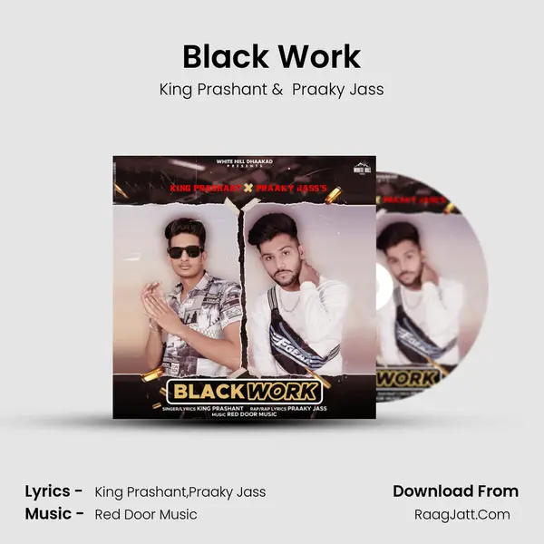 Black Work MP3 Song by King Prashant Cover