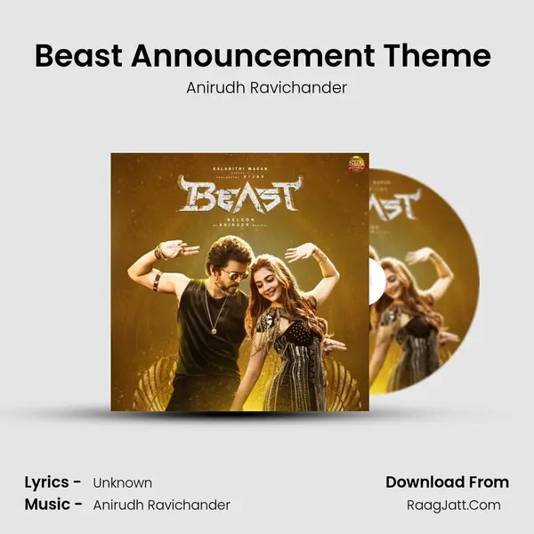 Beast Announcement Theme (Tamil) MP3 Song by Anirudh Ravichander Cover